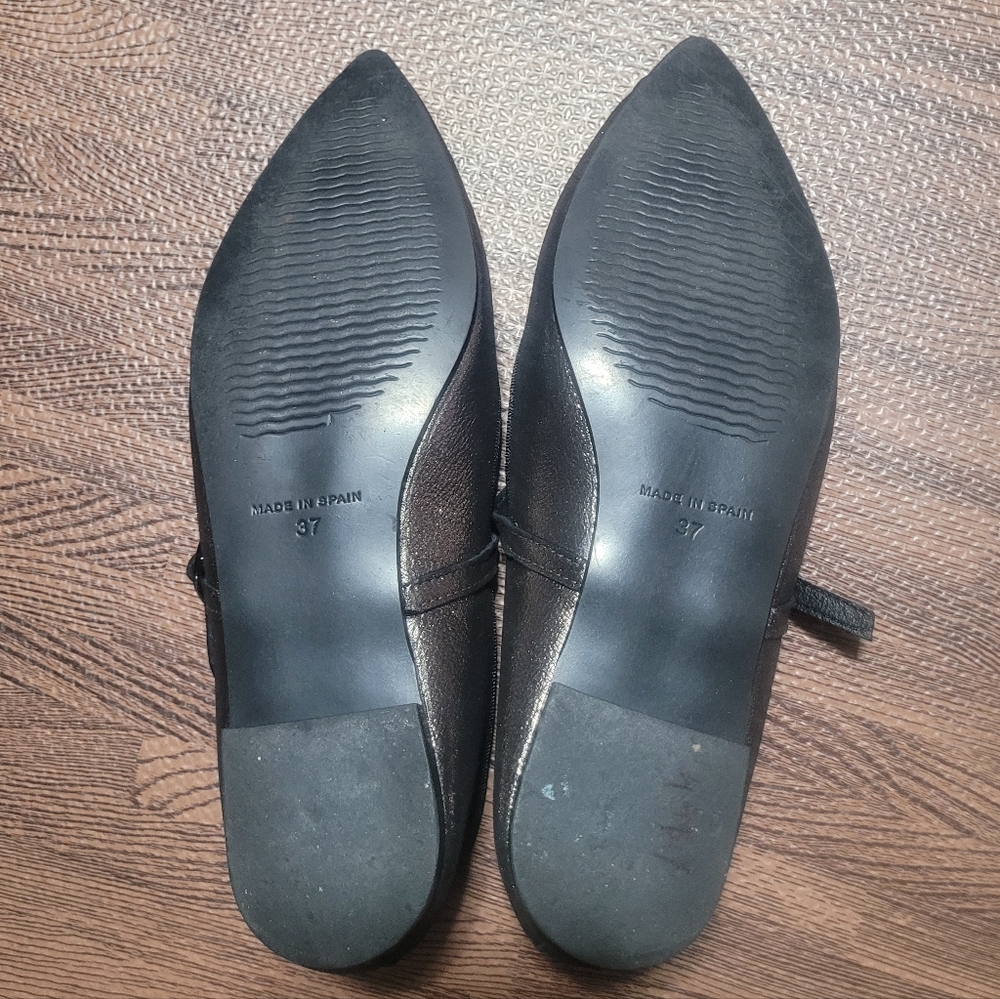 Maypol Anthropologie Rota Percival Mary Jane Flat in Bronze eu 37 US 6.5 - Picture 9 of 9